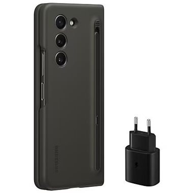 SAMSUNG Galaxy Z Fold5 Slim S-pen Case + 25W PD Power Adapter(EP-TA800NB)