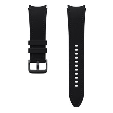SAMSUNG Universal Band 20mm L Hybrid-Lederarmband Hybrid Eco-Leather Band Black