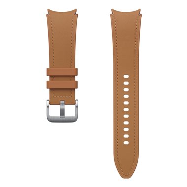 SAMSUNG Universal Band 20mm L Hybrid-Lederarmband Hybrid Eco-Leather Band Camel