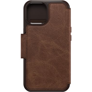 OTTERBOX Apple iPhone 15 MagSafe Book-Cover Strada Folio brown