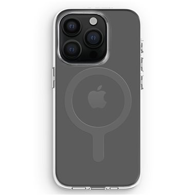 A GOOD Apple iPhone 15 Pro Hard-Cover PLNTPRTCT clear