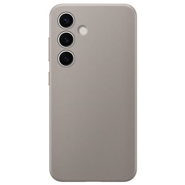 SAMSUNG Galaxy S24 Leder-Cover Vegan Leather Case Taupe
