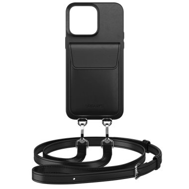 URBANYS NECKLACE Apple iPhone 14 Pro Max Necklace-Cover mit Kordel Night Owl black