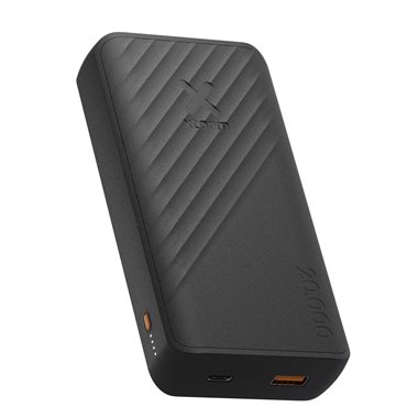 Powerbank 20'000mAh 15W, 1x USB-C, 1x USB-A Go2 Series Charcoal Black