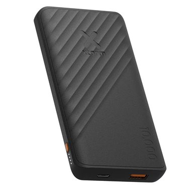 Powerbank 10'000mAh 15W, 1x USB-C, 1x USB-A Go2 Series Charcoal Black
