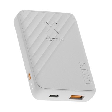 Powerbank 5'000mAh 12W, 1x USB-C, 1x USB-A Go2 Series Ash White