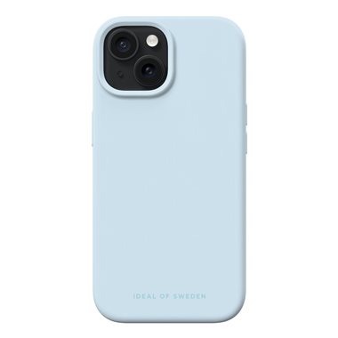 IDEAL OF SWEDEN Apple iPhone 15 Designer Magsafe Silicone Cover Light Blue