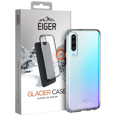 EIGER Huawei P30 Hard-Cover Glacier Case transparent