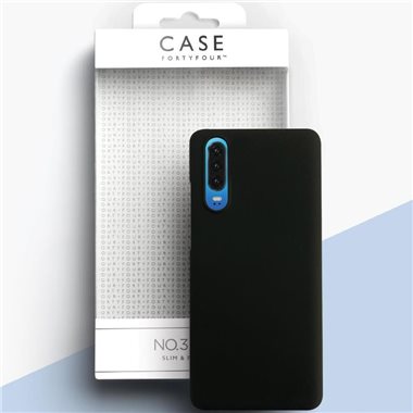 CASE 44 Huawei P30 Hard-Cover Case No.3 black