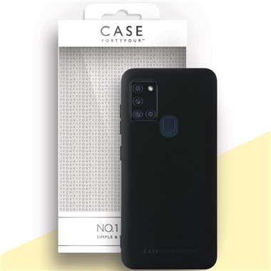 CASE 44 Samsung A 21s Silicone-Cover No.1 clear