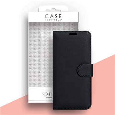 CASE 44 Samsung Xcover Pro Book-Cover Cross Grain-Black