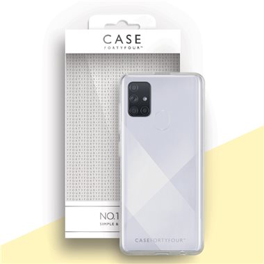 CASE 44 Samsung A21s Silicone-Cover No.1 clear