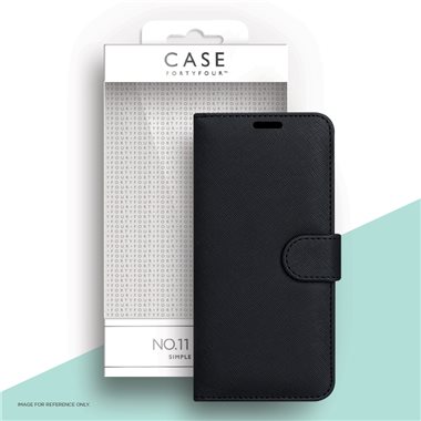 CASE 44 Samsung Galaxy S20 FE Book-Cover No.11 Cross Grain black