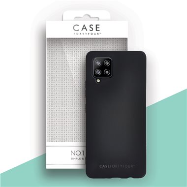 CASE 44 Samsung Galaxy A42 5G Silicone-Cover Case No.1 black