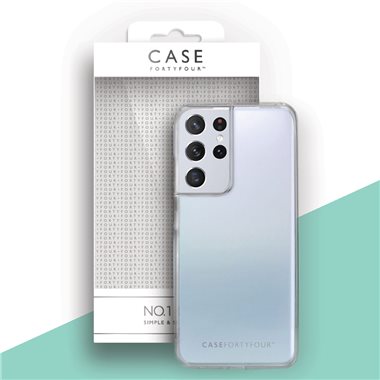 CASE 44 Samsung Galaxy S21 Ultra Silicone-Cover No.1 clear