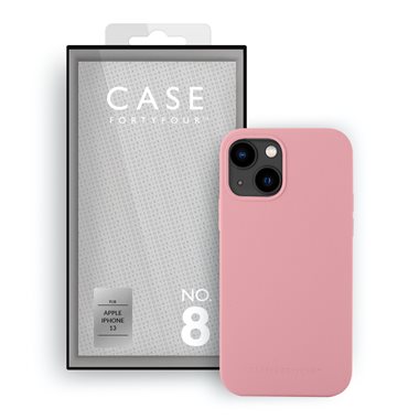 CASE 44 Apple iPhone 13 Soft-Cover Liquid Silicone Case rosy pink