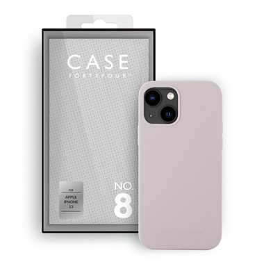 CASE 44 Apple iPhone 13 Soft-Cover Liquid Silicone Case lavender purple