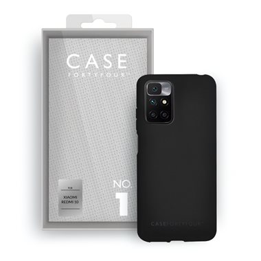 CASE 44 Xiaomi Redmi 10 Soft-Cover No.1 black