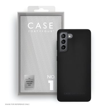 CASE 44 Samsung Galaxy S22 Soft-Cover No.1 black