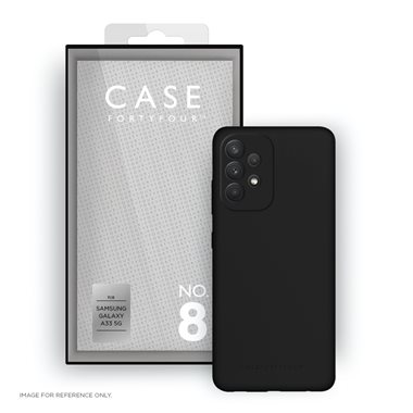 CASE 44 Samsung Galaxy A33 5G Soft-Cover No.8 black