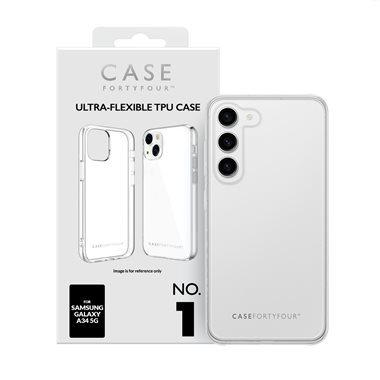 CASE 44 Samsung Galaxy A34 5G Soft-Cover No.1 clear