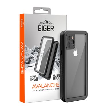EIGER Apple iPhone 11 Pro Outdoor-Cover Avalanche Case black