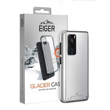 EIGER Huawei P40 Hard-Cover Glacier Case transparent