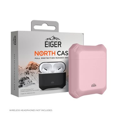 EIGER Apple AirPods 1st & 2nd Generation Outdoor-Cover North Case Sunset Pink