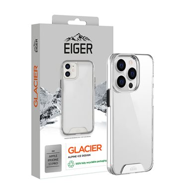 EIGER Apple iPhone 13 Pro Hard-Cover Glacier clear