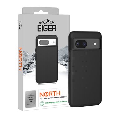 Google Pixel 8a 4m Drop-Protection Case Eiger North Case black