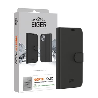 Google Pixel 8a Walletcase bookstyle Eiger North Folio Case black