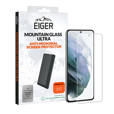 EIGER Samsung Galaxy S22 Display-Glas 2.5D Eiger Glass Mountain Ultra