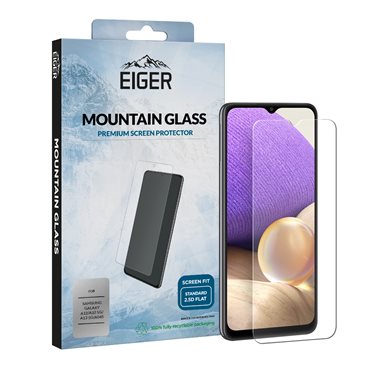 EIGER Samsung Galaxy A12 / A13 5G / A32 5G Display-Flachglas 2.5D Glass clear