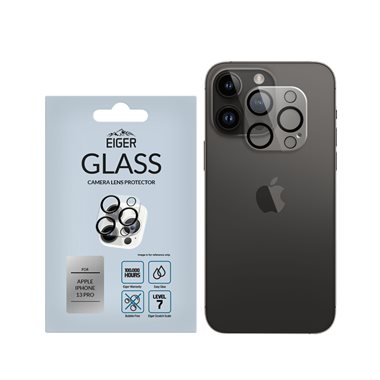 EIGER Apple iPhone 13 Pro Kameraglas 3D Glass Camera clear