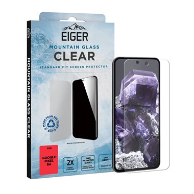 Google Pixel 8a Display-Glas Standard Fit Eiger Mountain Glass Clear
