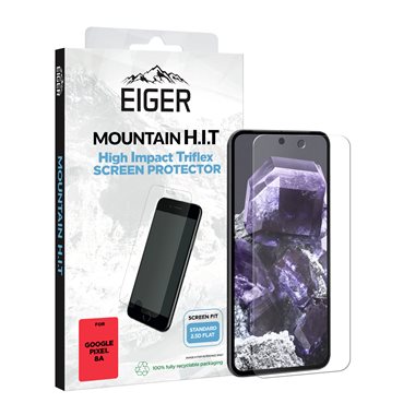 Google Pixel 8a Display-Folie (1er-Pack) Eiger Mountain H.I.T Clear