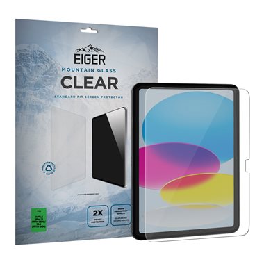 Apple iPad 10.9 (2022) Display-Schutzglas Eiger Mountain Glass Clear Tablet